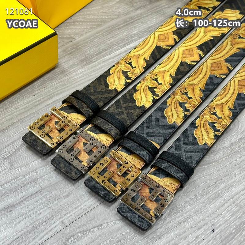 Fendi belt 40mmX100-125cm  8L114